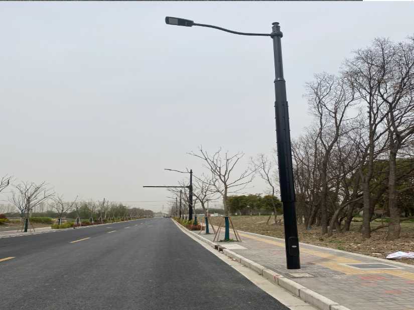 平利县上海综合杆 太阳能路灯工程